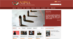 Desktop Screenshot of nipsa.in