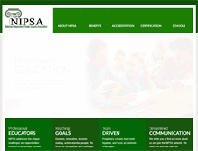 Tablet Screenshot of nipsa.org